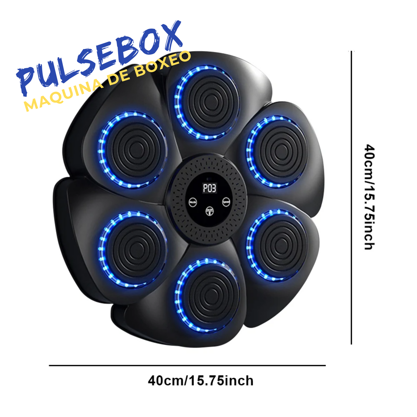 PulseBox - Maquina de Boxeo con Musica bluetooth