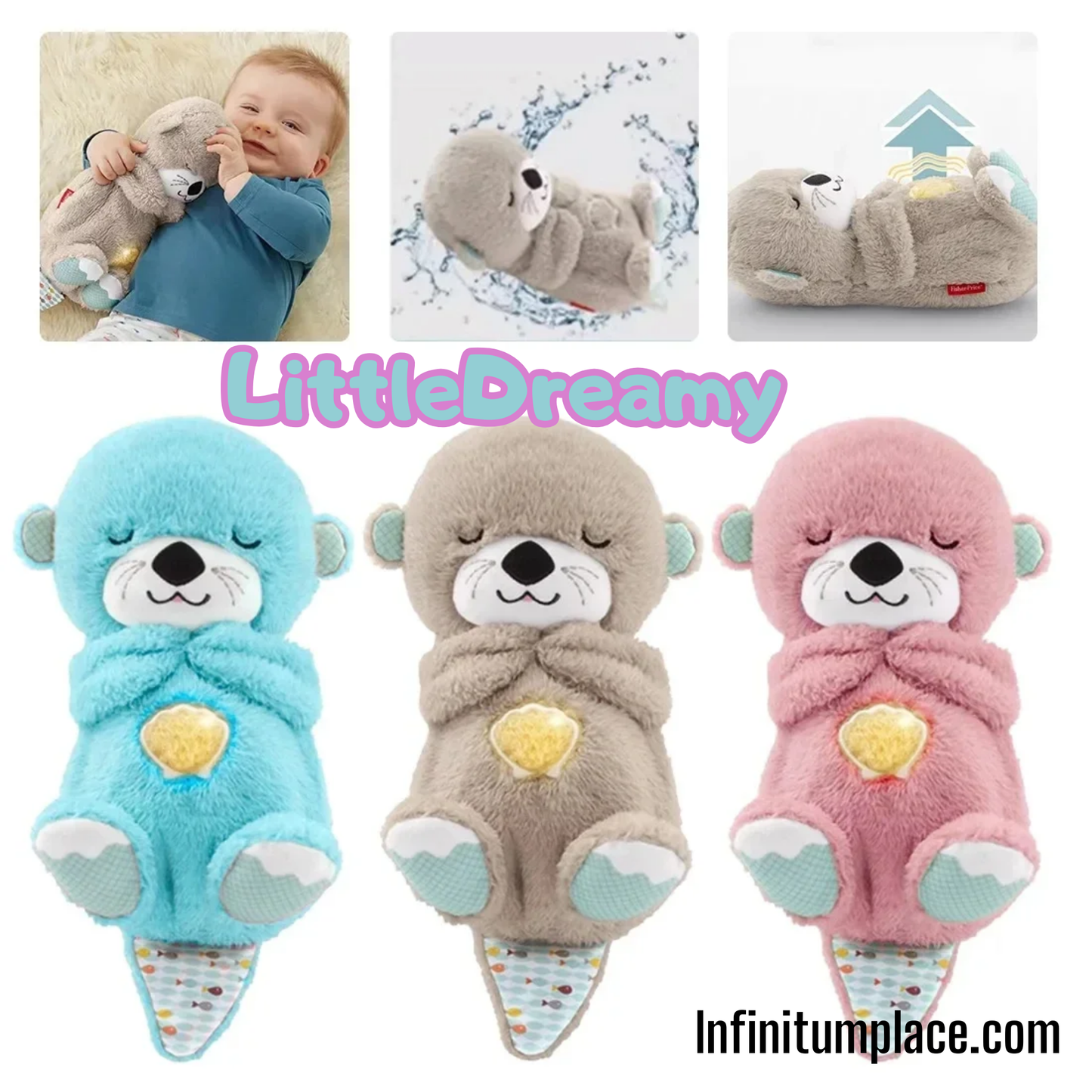 LittleDreamy - Nutria Peluche de Apego