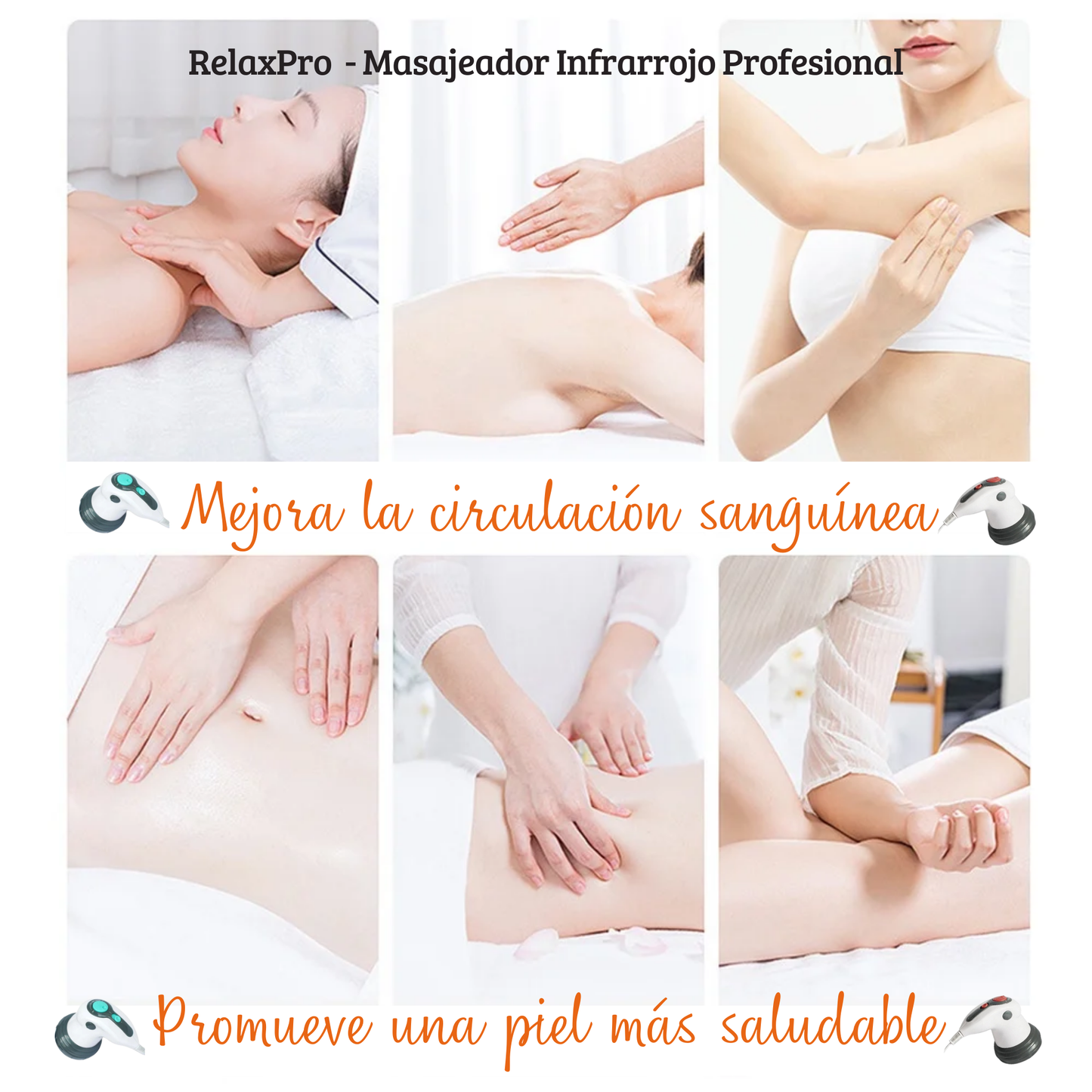 RelaxPro - Masajeador Infrarrojo Profesional