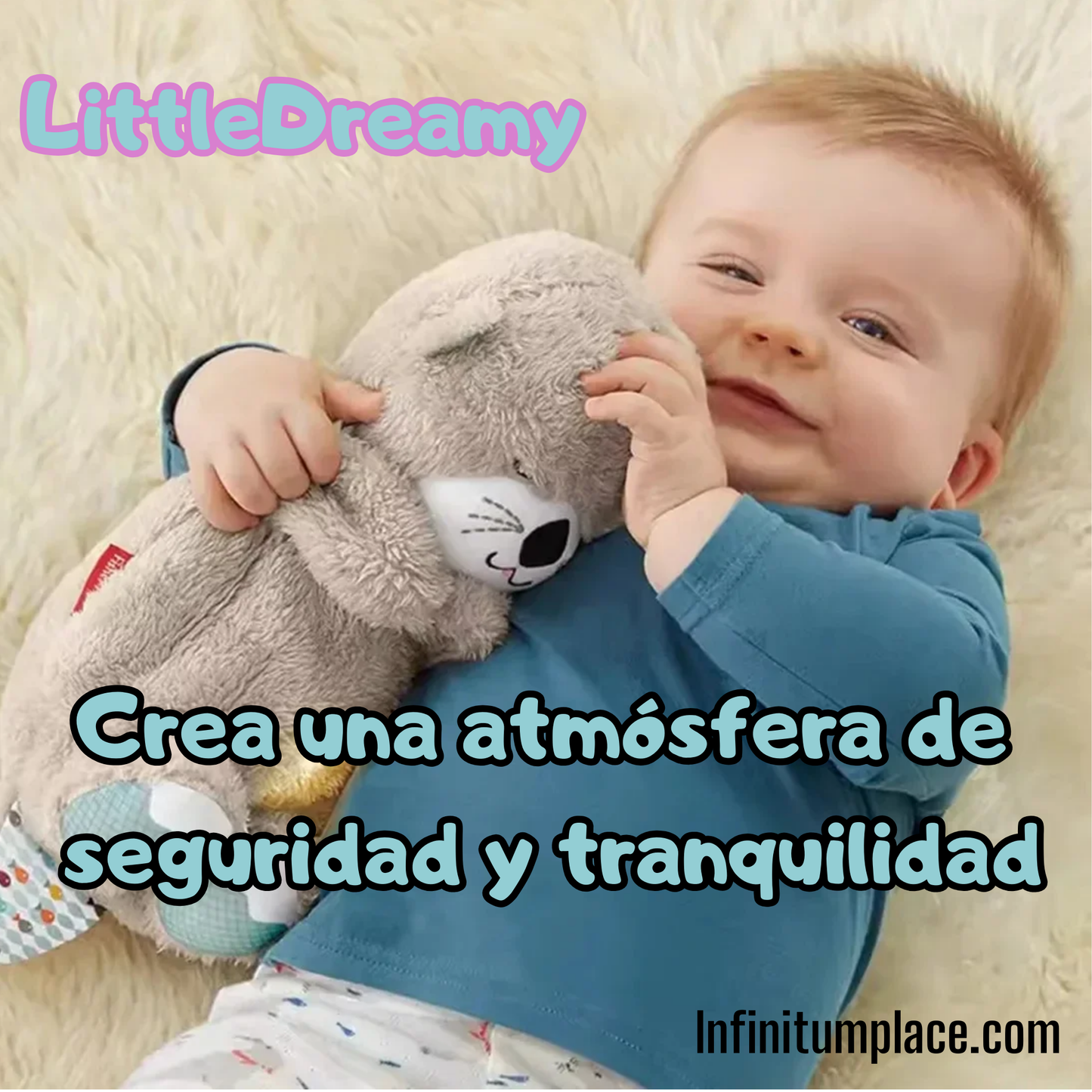 LittleDreamy - Nutria Peluche de Apego