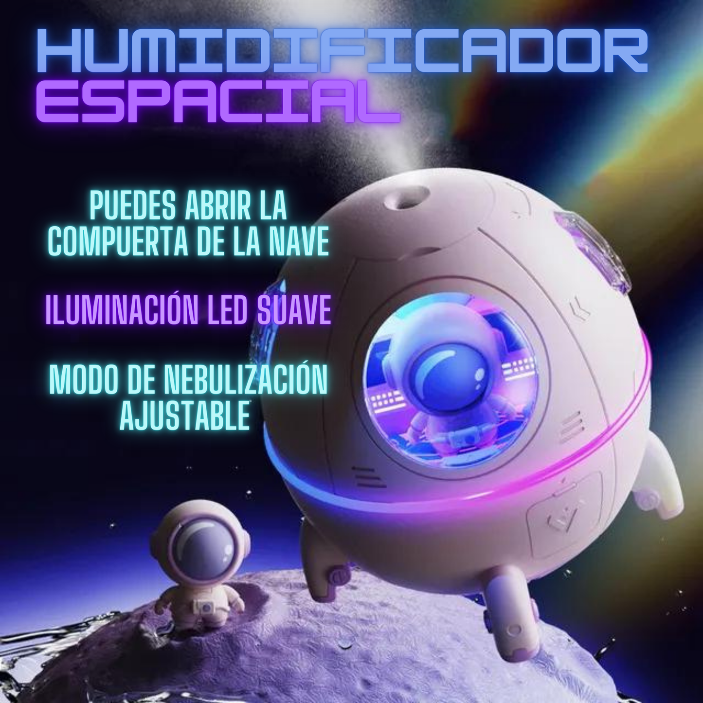 SpaceBreeze - HUMIFICADOR ASTRONAUTA