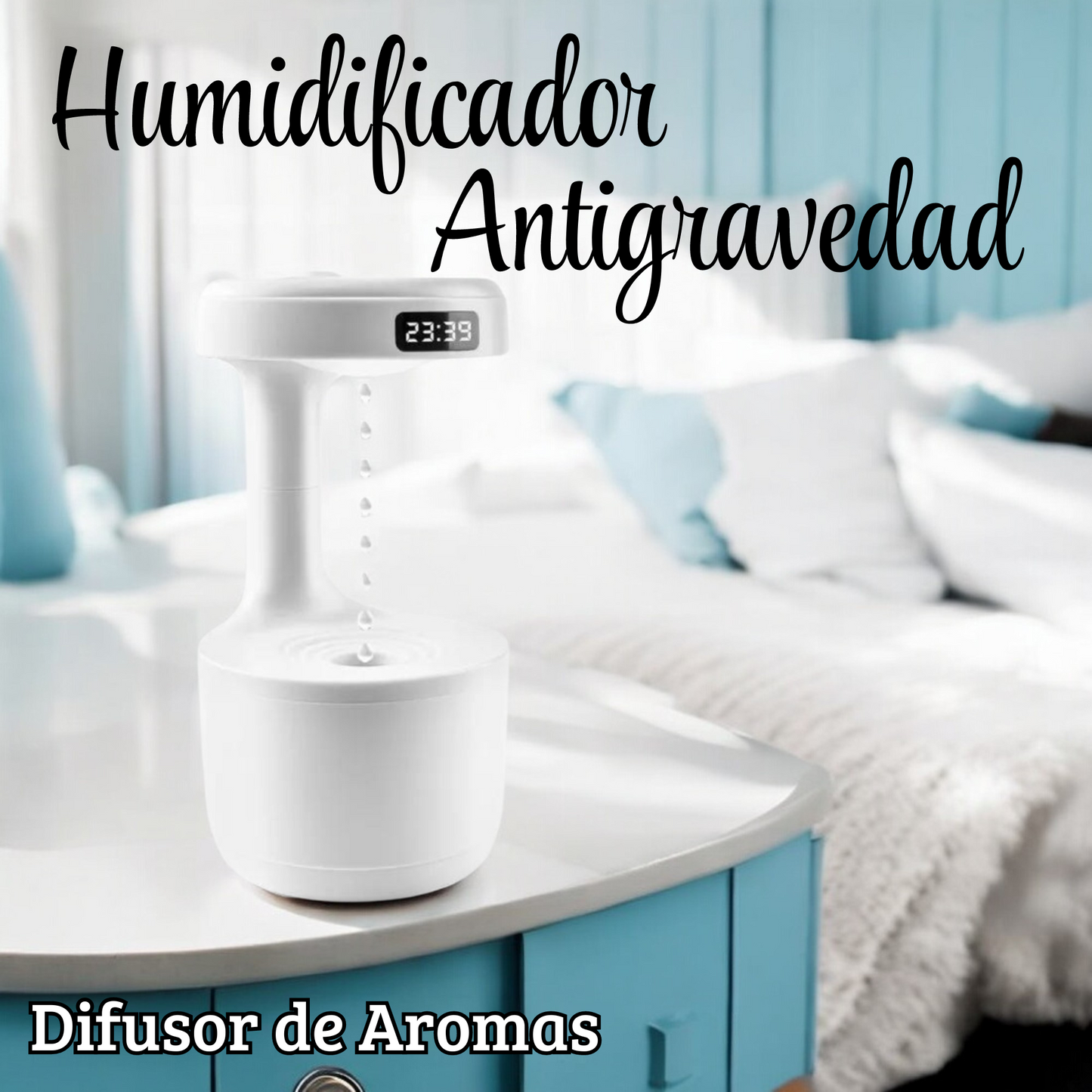 LevitaMist - Humidificador Antigravedad