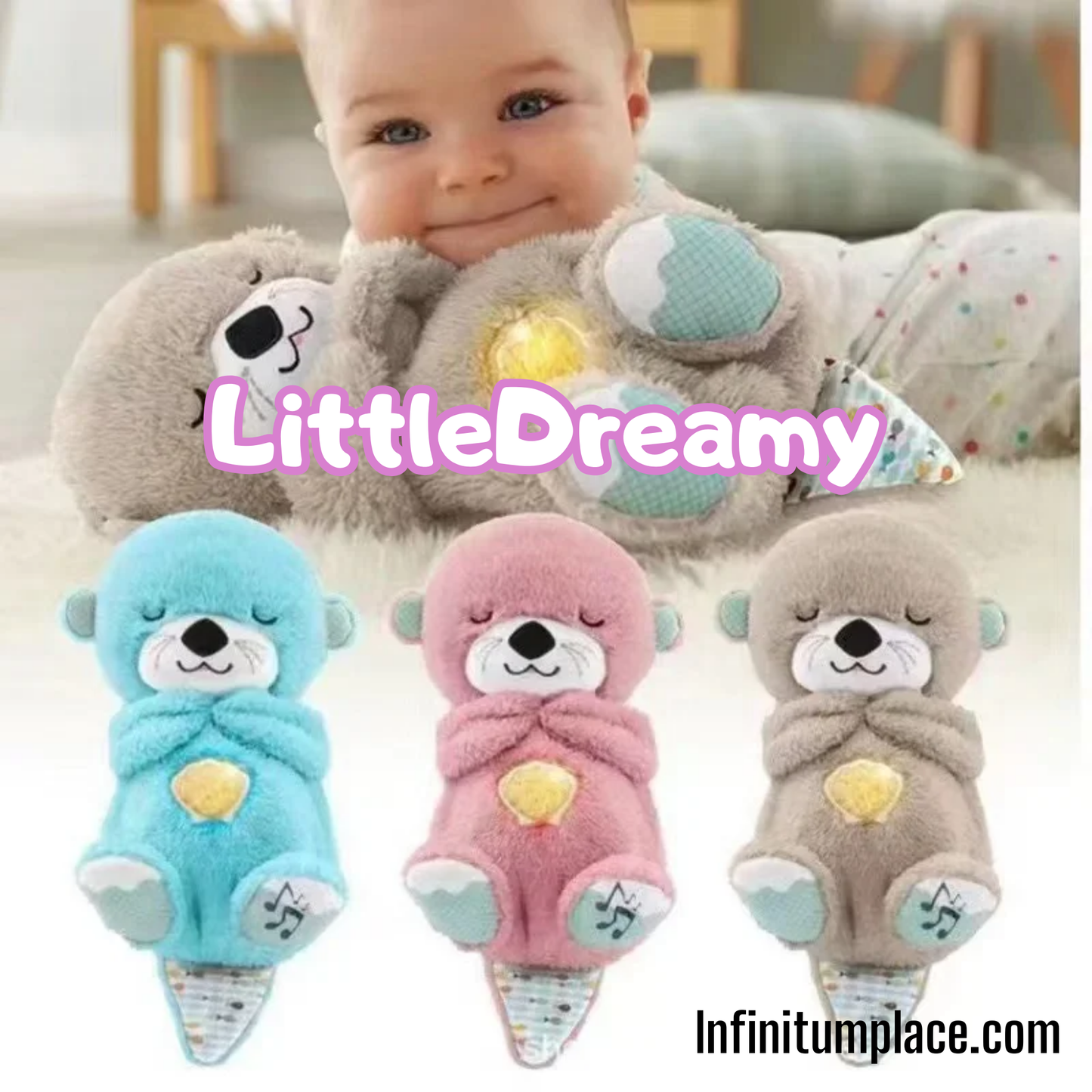 LittleDreamy - Nutria Peluche de Apego