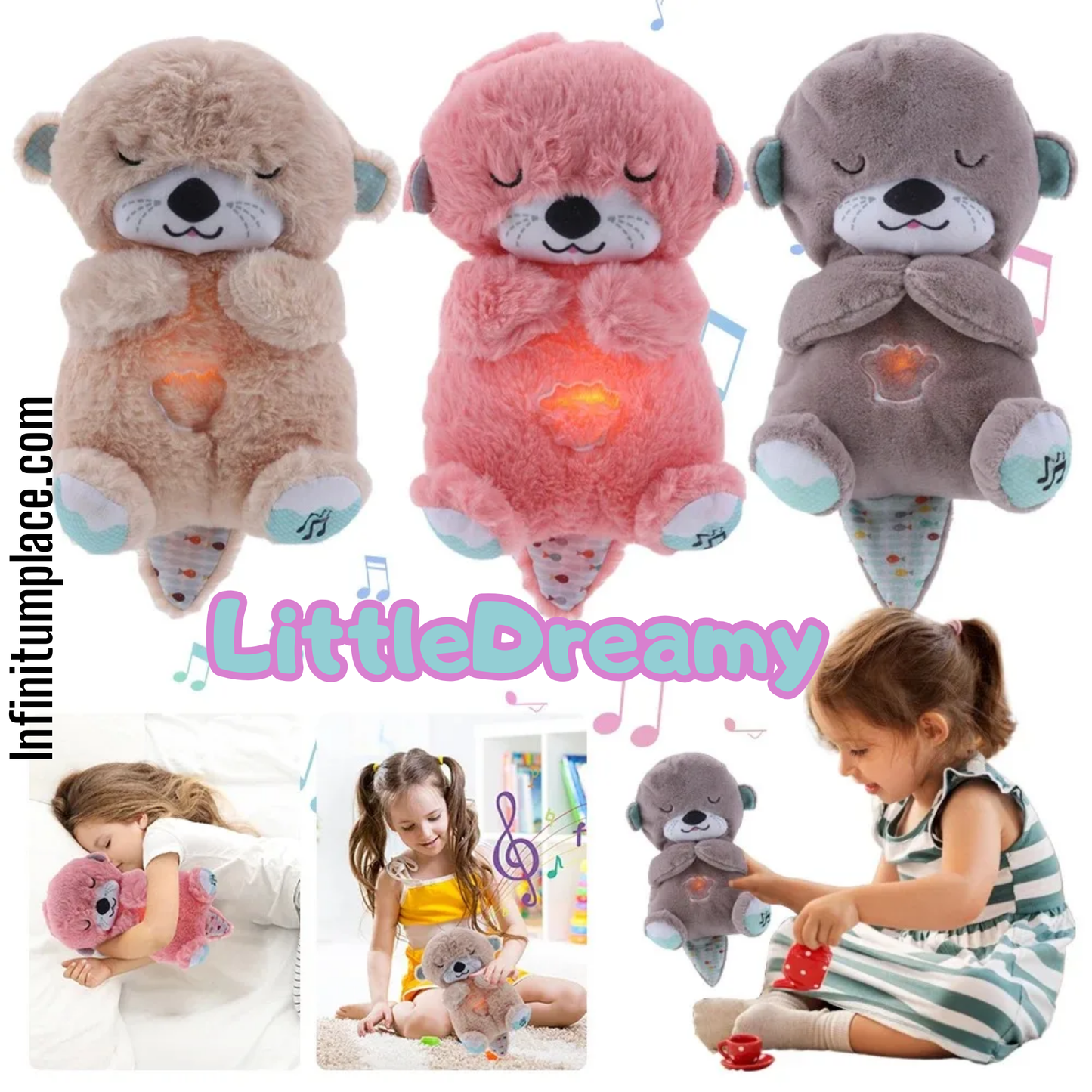 LittleDreamy - Nutria Peluche de Apego