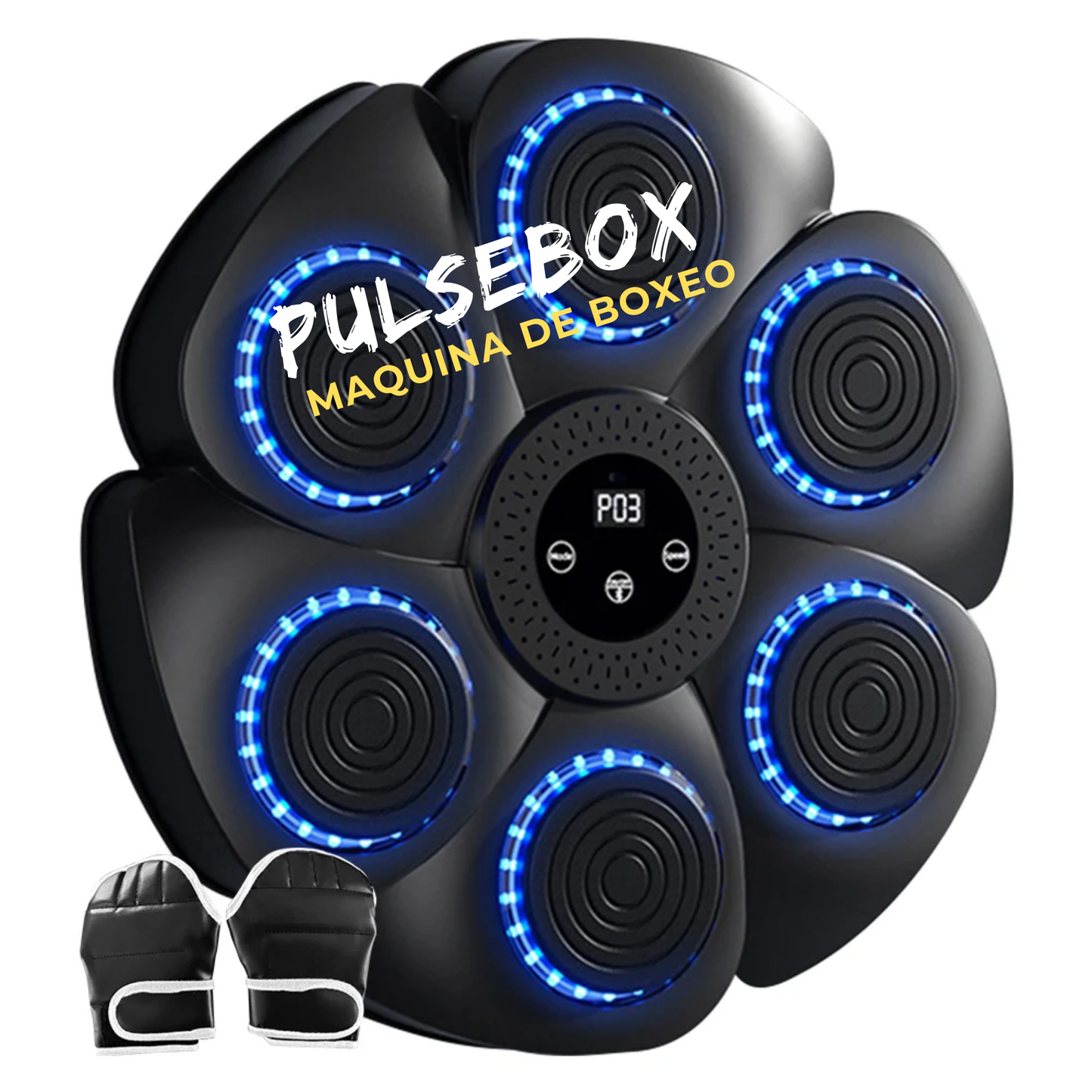 PulseBox - Maquina de Boxeo con Musica bluetooth