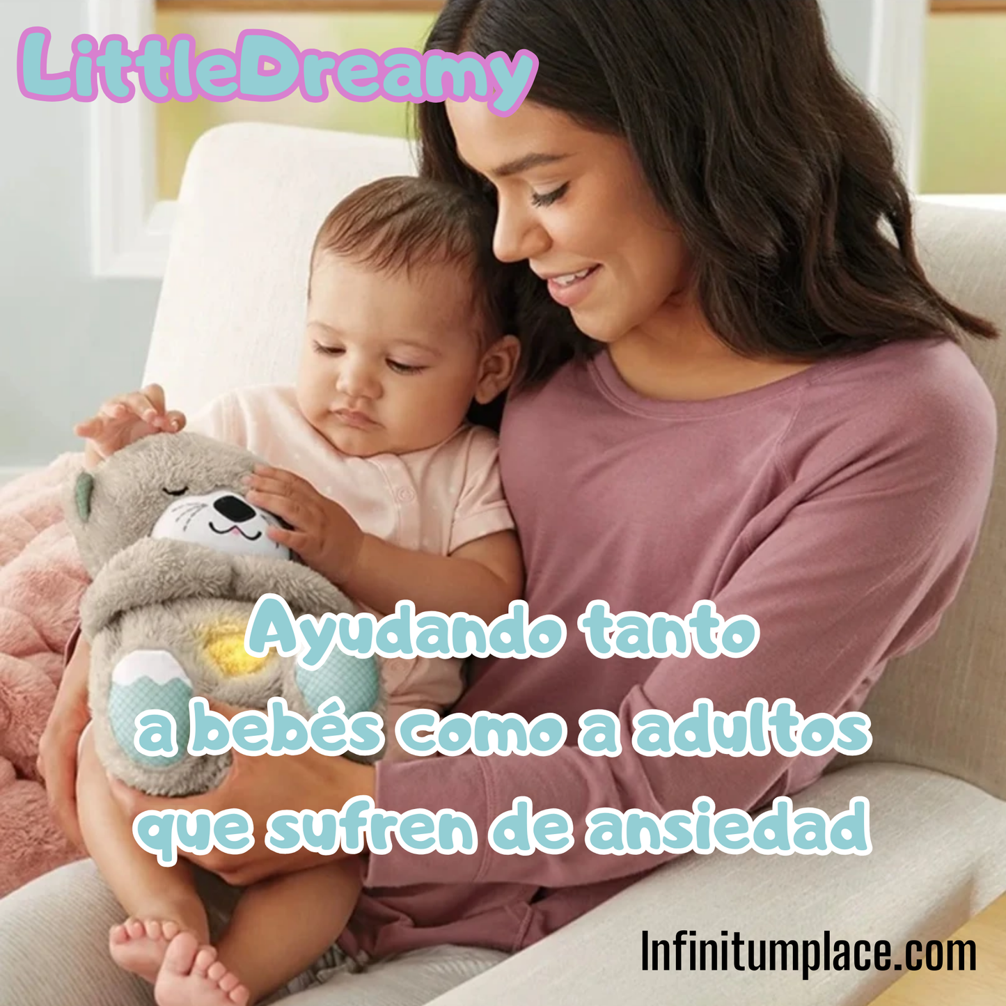 LittleDreamy - Nutria Peluche de Apego