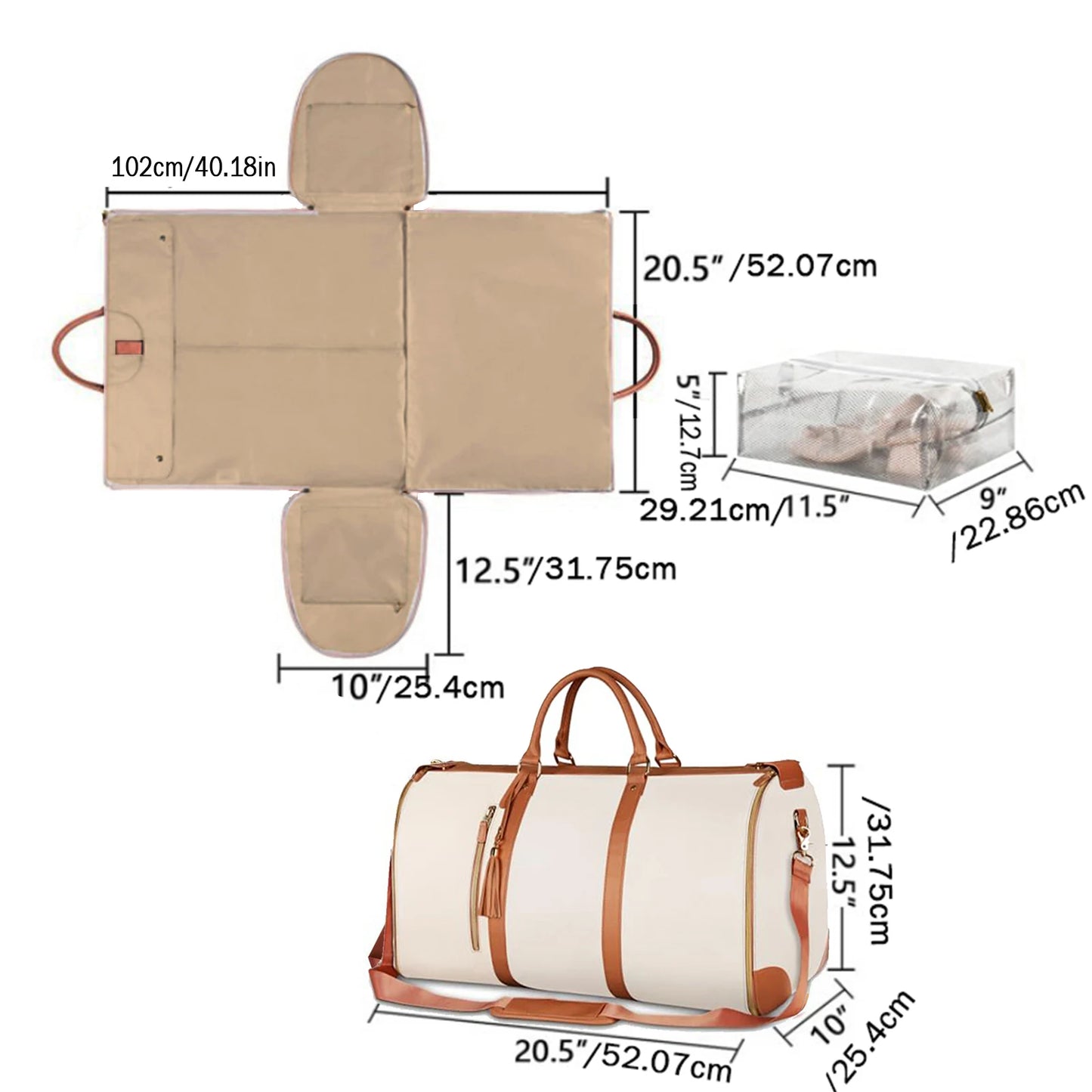 Duffel Luxe Plegable